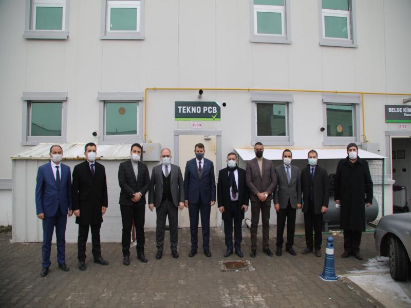 Valimiz Salih Ayhan ve Yönetim Kurulu Üyelerimiz, TEKNO PCB LED ELEKTRONİK SANAYİ TİCARET LİMİTED ŞİRKETİ firmamızı ziyarette bulundu.